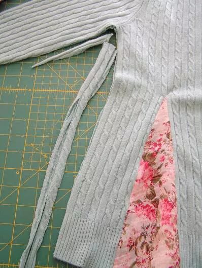 无袖旧毛衫改造大全图,旧毛衣改造100种方法