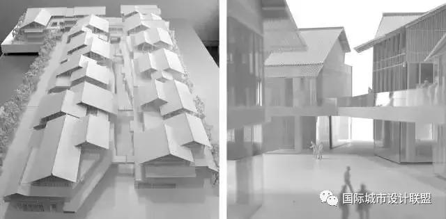 太古里街区效果图,经典block街区设计