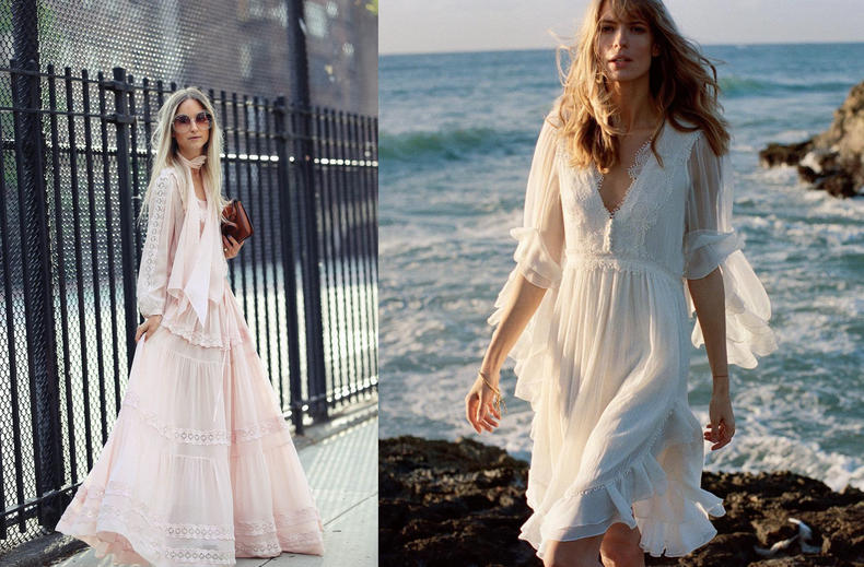 雪纺裙中长款怎么搭配,雪纺裙搭配大全秋冬