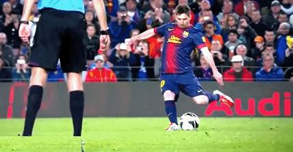 梅西十大经典直接任意球破门,梅西任意球和c罗任意球