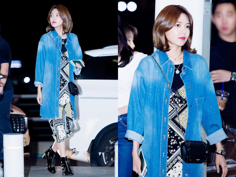 雪纺裙中长款怎么搭配,雪纺裙搭配大全秋冬