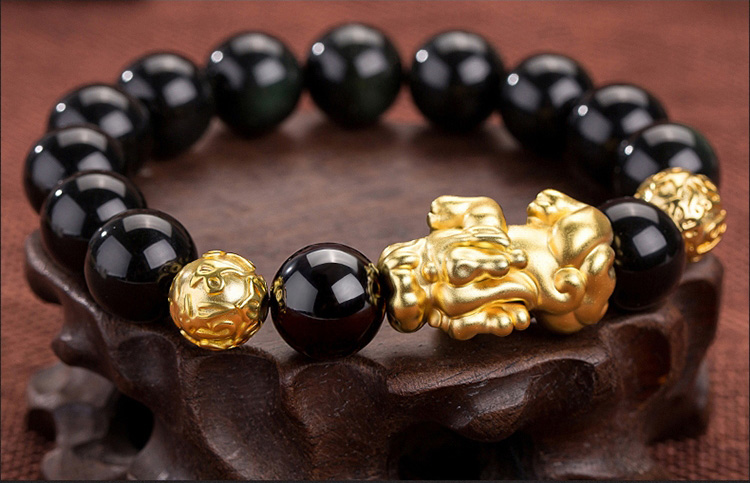 黑曜石貔貅摆件怎么消磁和净化,黑曜石护身佛时间长了怎么净化