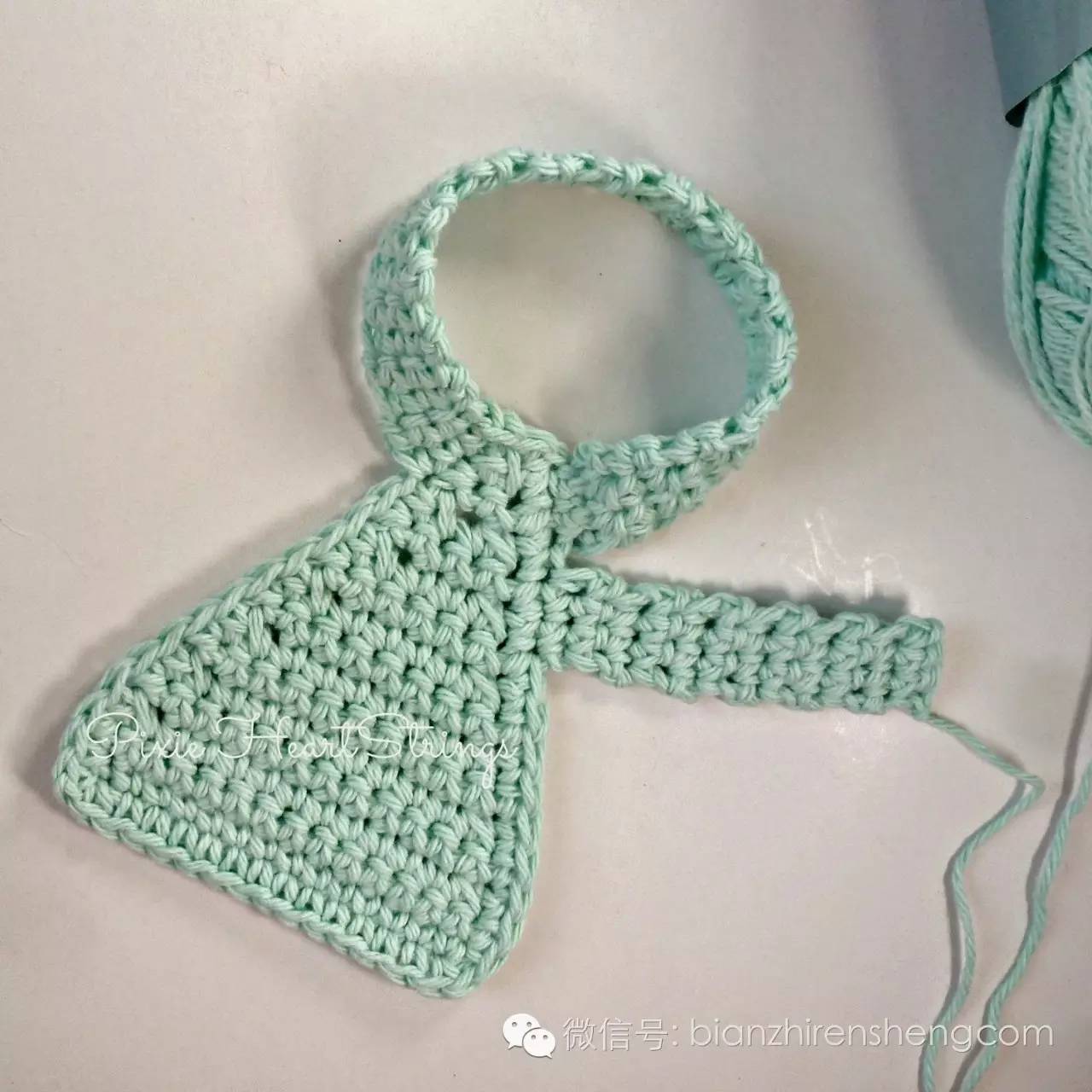 钩针钩狗狗怎么钩,大狗狗钩针教程