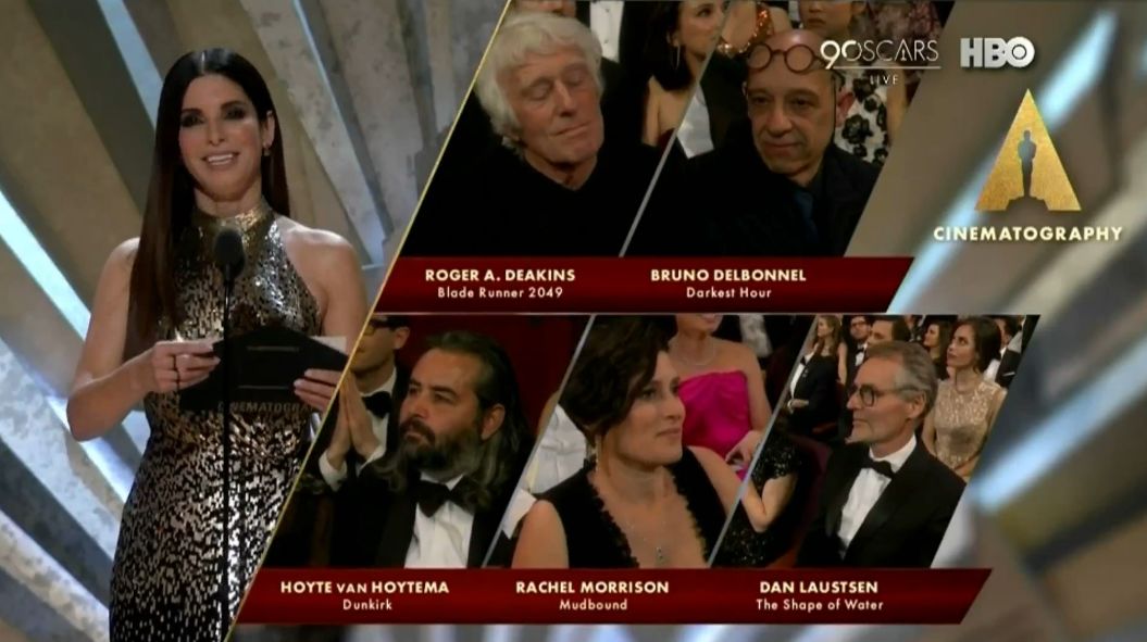 第90届奥斯卡获奖电影,第90届奥斯卡完整获奖名单