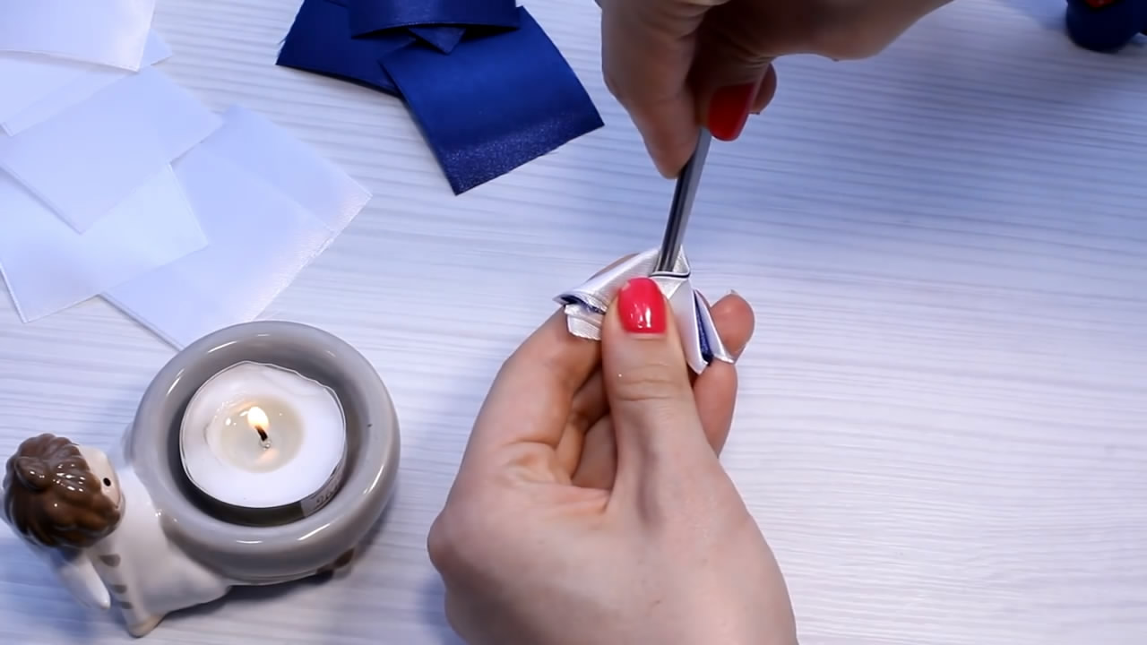 胸花布艺花朵高级,简单的布艺花朵制作教程