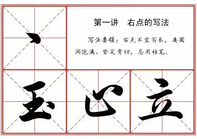 毛笔行书27种基本笔画,行书22种基本笔画写法