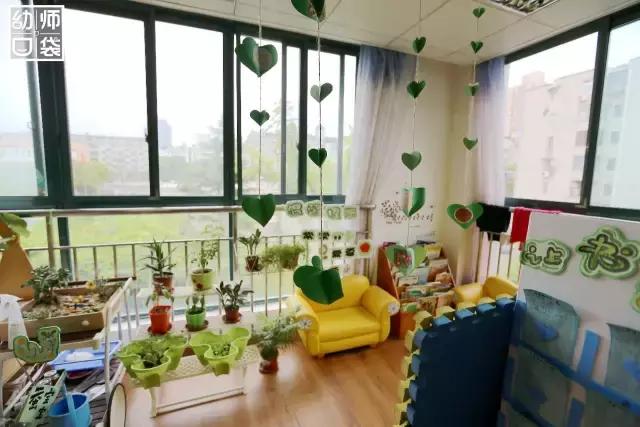 幼儿园春天植物角摆台,幼儿园植物角创意布置图片大全集