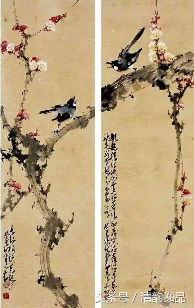 岭南著名画家赵少昂绘画视频,岭南画派十大名家名单赵少昂