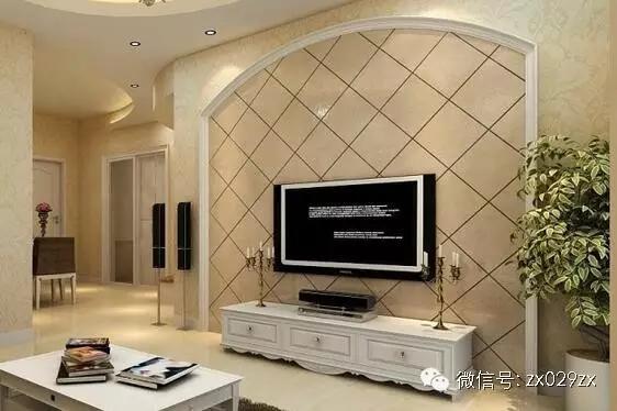性价比最高的瓷砖电视墙,小众化瓷砖电视墙
