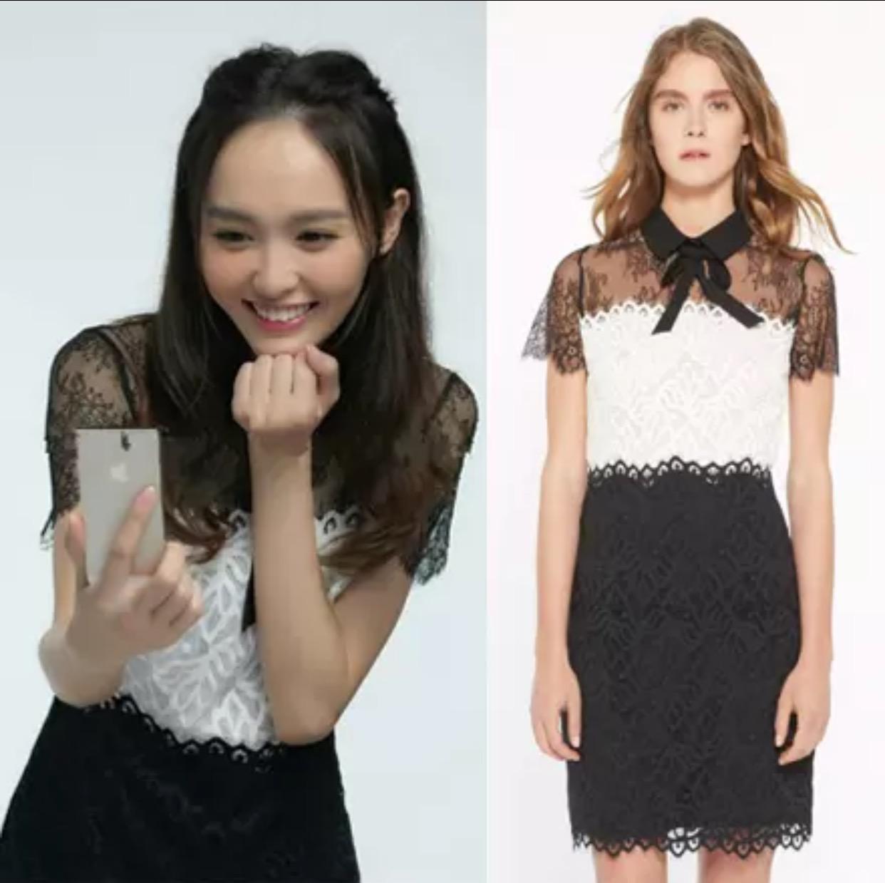 高圆圆和全智贤代言的服装,全智贤牌子