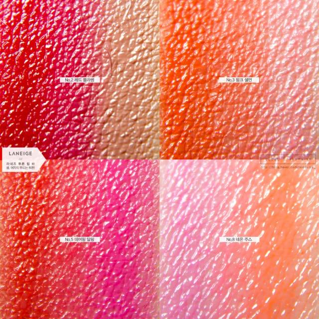 兰芝双色哑光唇膏,韩国美妆博主lee