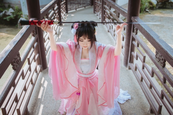 小骨漫画cos,cosplay正片花千骨