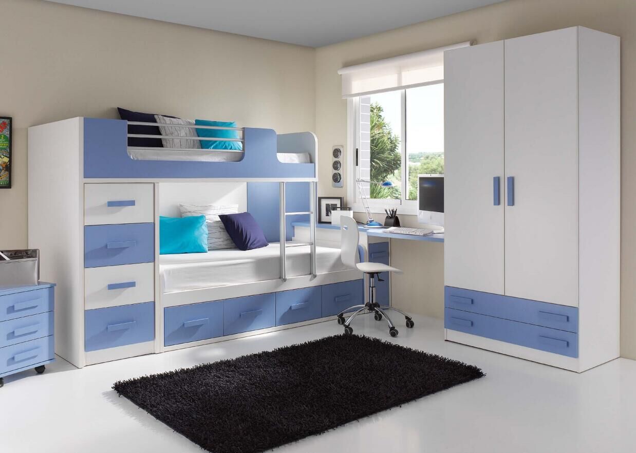 苹果衣柜定制,个性化儿童房衣柜定制