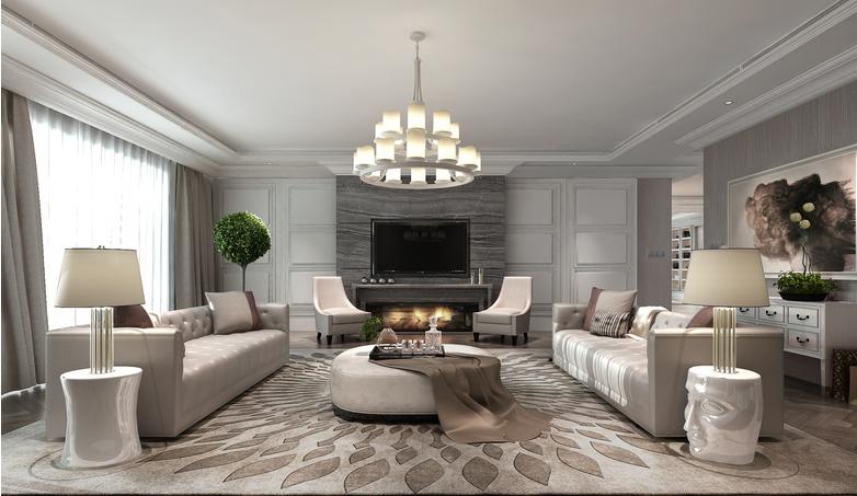 文化石电视背景墙适合什么风格,木饰面电视背景墙轻奢风格高级感