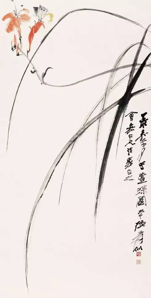 国画写意兰花入门教程视频,写意兰花菊花大师作品欣赏