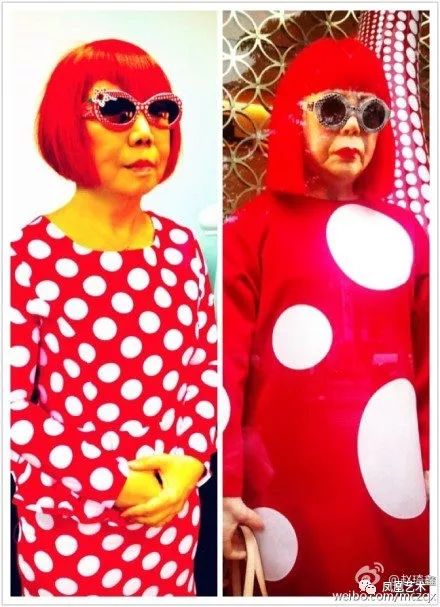 凤凰艺术｜陆蓉之：女神草间弥生，刚刚跨入89岁生日