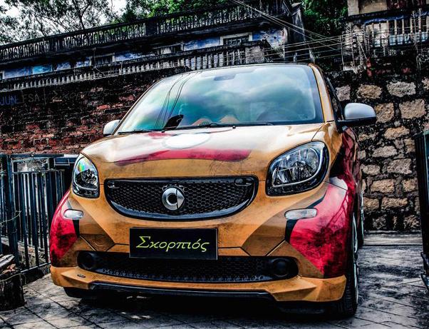 smartfortwo改装避震效果,smartfortwo2013款改装前脸