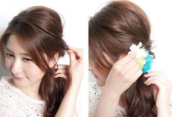 大脸适合扎气质的发型,大脸妹子适合的发型扎法