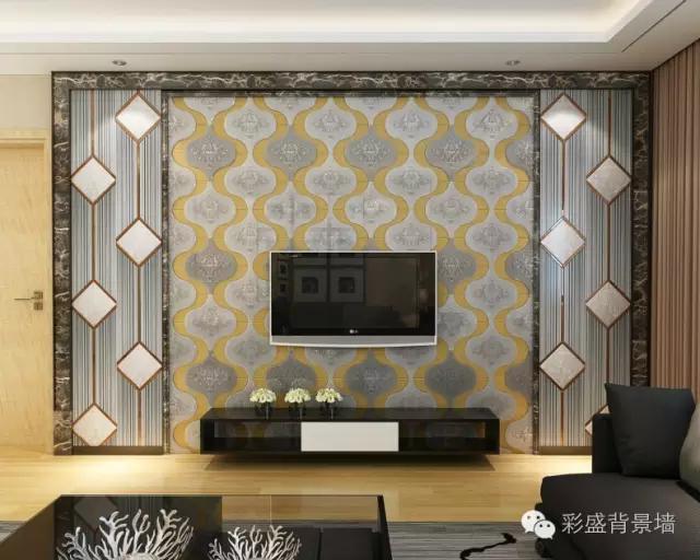 客厅装饰背景墙现代简约高档大气,2020最耐看客厅背景瓷砖装修