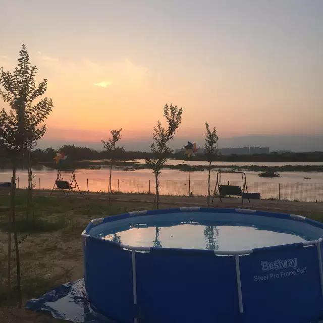 端午节来紫溪半岛戏水、泼水、泡龙舟水