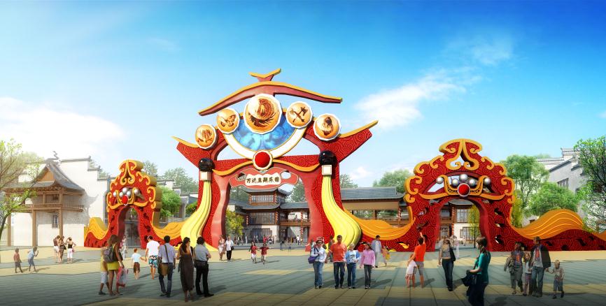 合肥万达茂:一张“宣纸”撼动了一座城