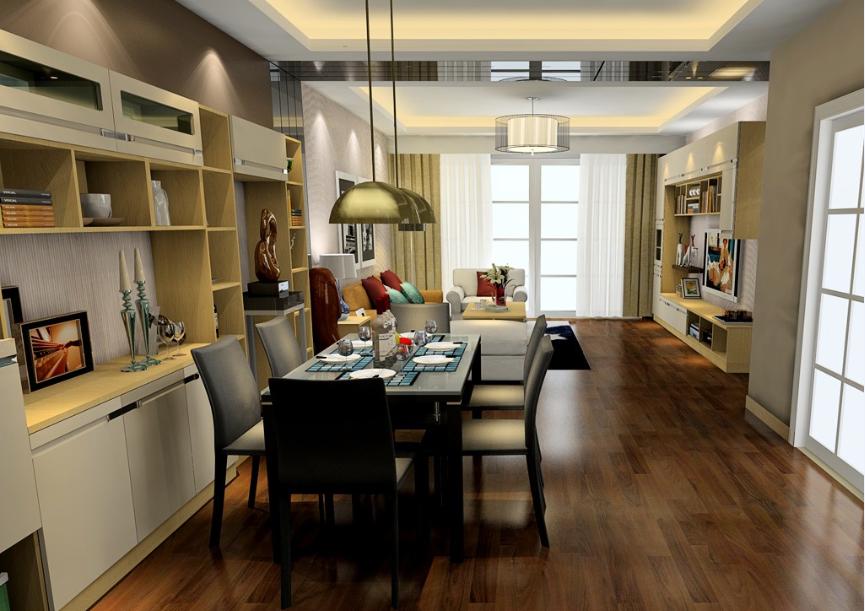 谦祥万和城186平样板间,谦祥万和城二居室