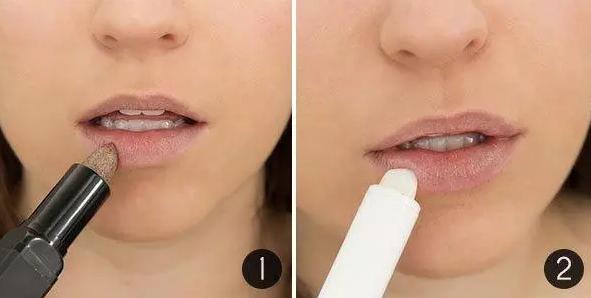 两个涂口红的小窍门,涂口红的正确方法不用什么都能涂