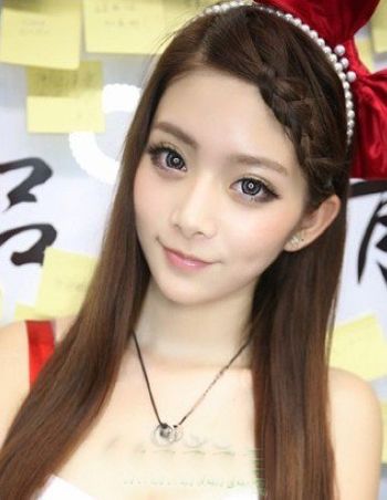 长直发发型2021流行发型,适合中长发发量少发型教程