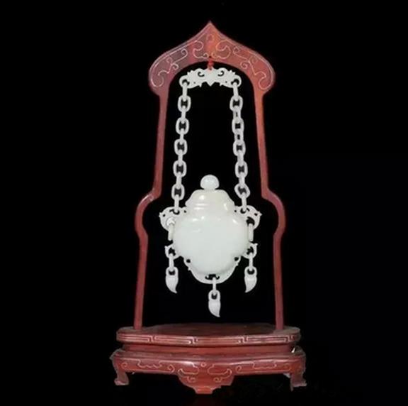 玉雕镶金工艺,玉雕链环教程