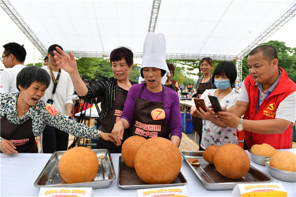 直径23.4厘米，比足球还大！这个顺德煎堆不一般！