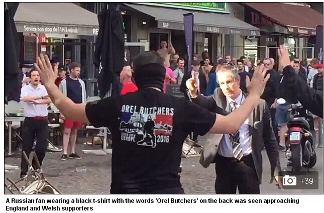 俄罗斯与英格兰打架视频,俄罗斯和英国足球斗殴事件