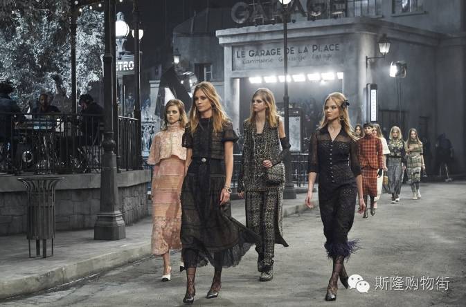 变装模特香奈儿搞怪,摄影机变装