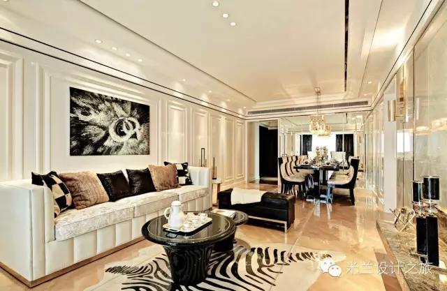 美式风格装修样板房效果图,美式装修风格样板房案例