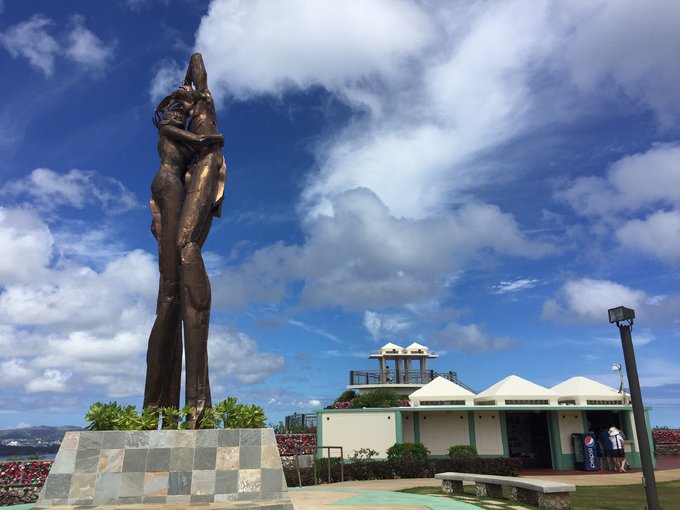 关岛出海,长滩岛上天下海