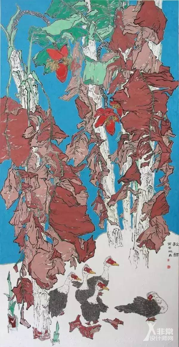 央美2017毕业展中国画,央美毕业展最牛作品