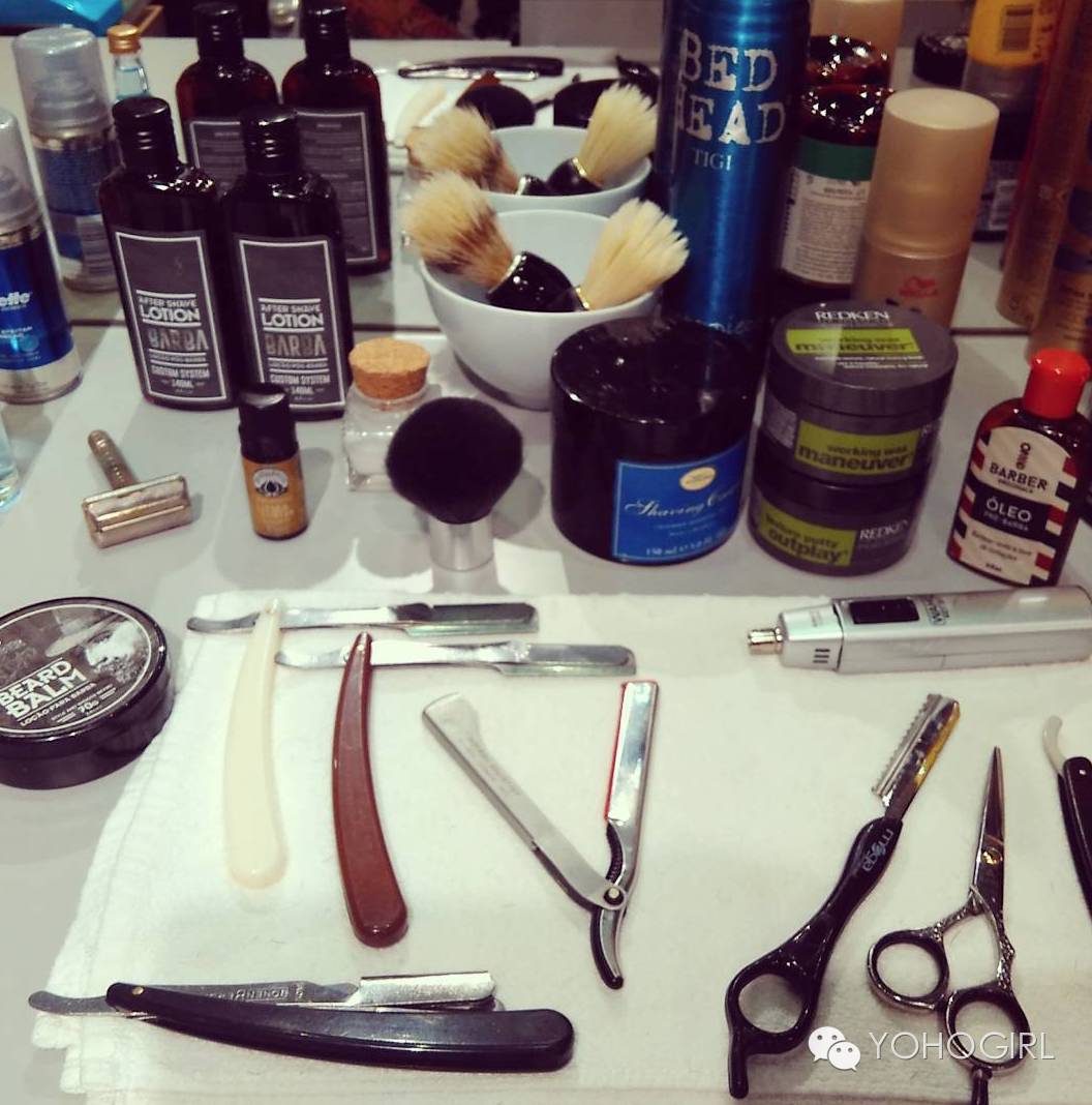 男生爱得要死的美式理发也是女生潮流，不过女生理发师更酷！