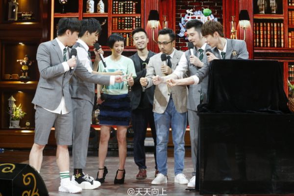 天天向上王一博cos造型,天天向上coser黄山