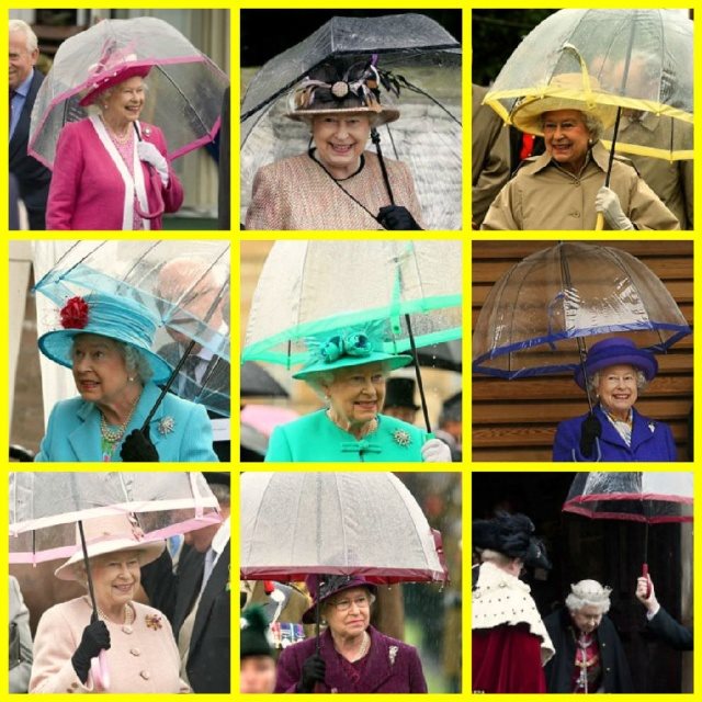 雨伞英伦范儿的绅士标配,英国老绅士雨伞