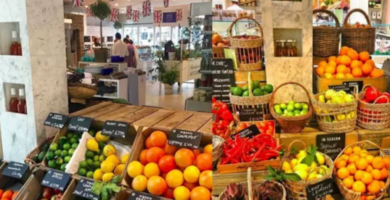 餐厅+商店伦敦DaylesfordOrganic高端有机