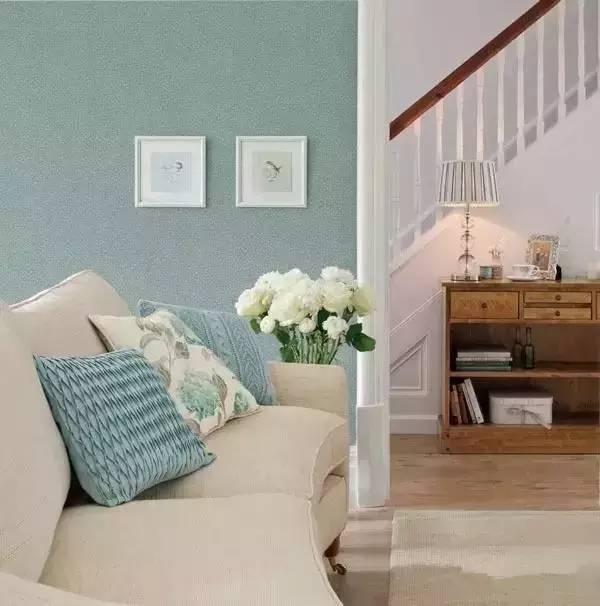 墙纸客厅全贴,客厅顶贴自粘墙纸