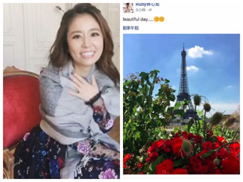 林心如生日上晒和霍建华的合照,林心如在霍建华探班后晒近照