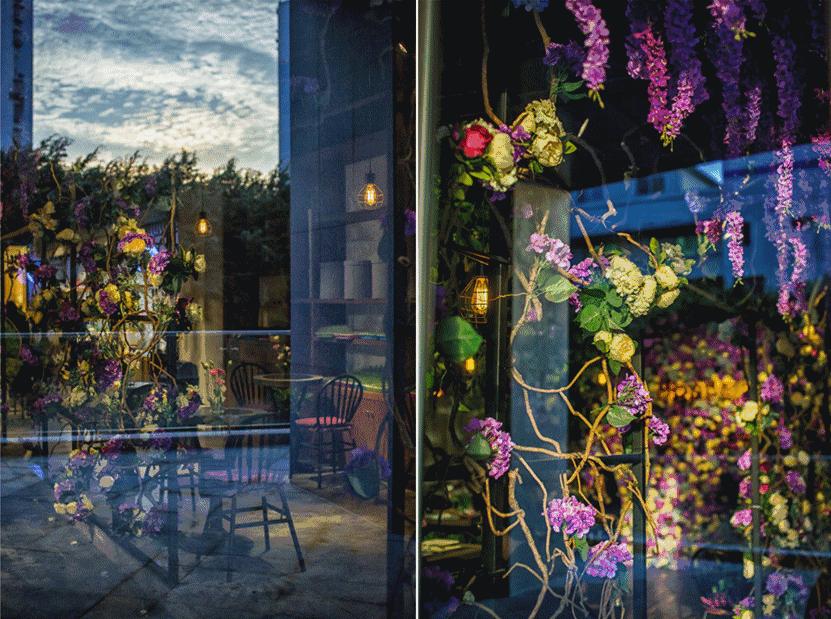 这位当过服装设计师的餐厅老板,搬了一座巴黎花园到餐厅,女孩们