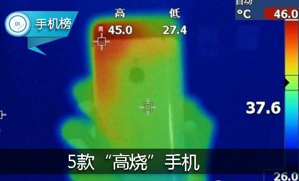 发烫不是很严重的手机,目前发热不严重的手机