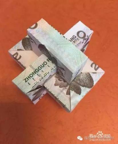 纸币鲁班锁的做法,小朋友都能做的折纸鲁班锁