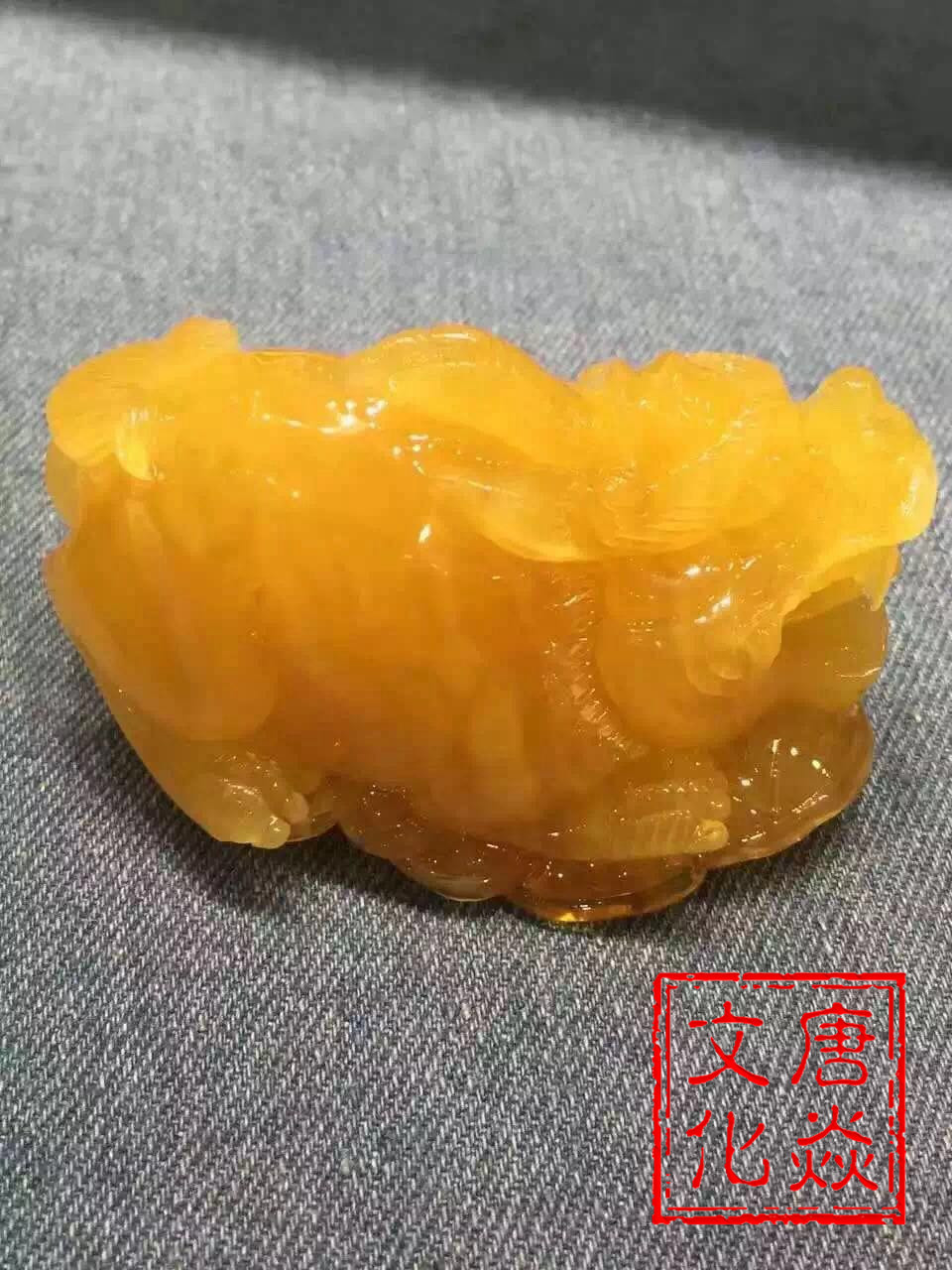 蜜蜡的寓意和象征风水,鸡油红和鸡油黄蜜蜡图片
