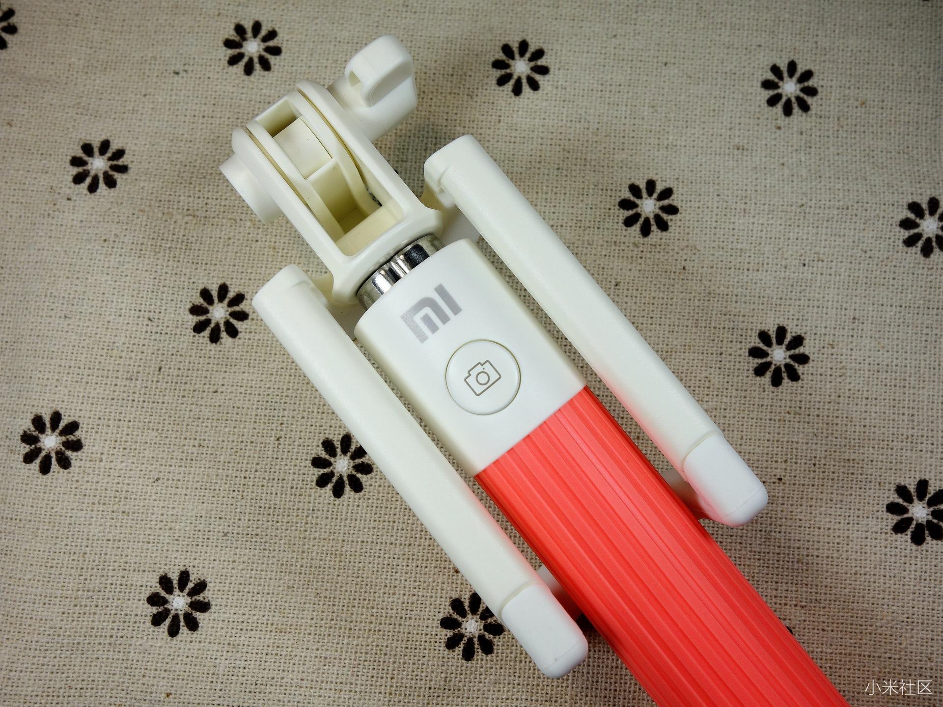 小米支架式自拍杆拍视频,小米自拍杆拍美照