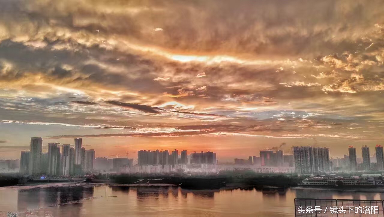 洛阳惊现双彩虹,暴雨后的洛阳