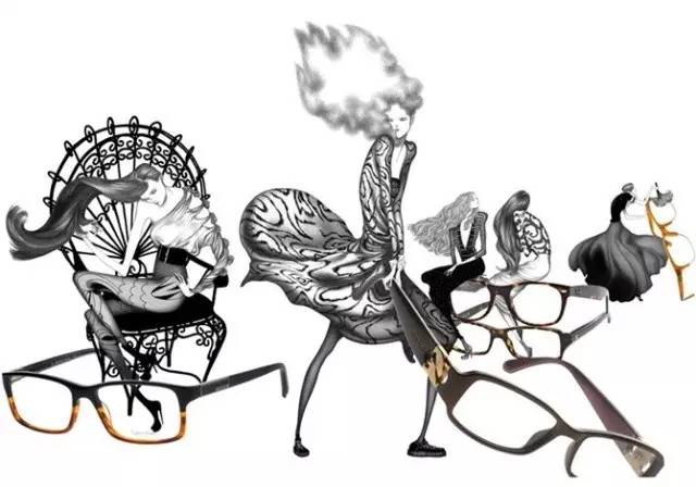 美到惊艳的插画图,美到崩溃的插画