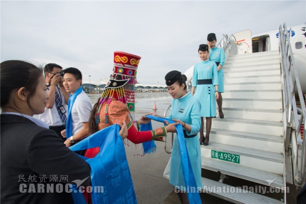 江西航空南昌至北京大兴航线,江西航空首航南昌