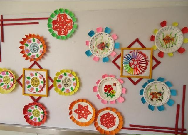 幼儿园大厅环境墙面装饰,幼儿园艺术墙面装饰效果图